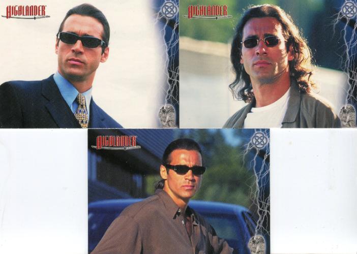 Highlander Complete Base Card Set 129 Cards   - TvMovieCards.com