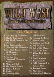 Wild West The Art of Mort Kunstler Base Card Set 72 Cards Cowboys Indians 1996 - TvMovieCards.com