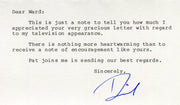 Original Signature Letter President Richard Nixon May 1, 1984   - TvMovieCards.com