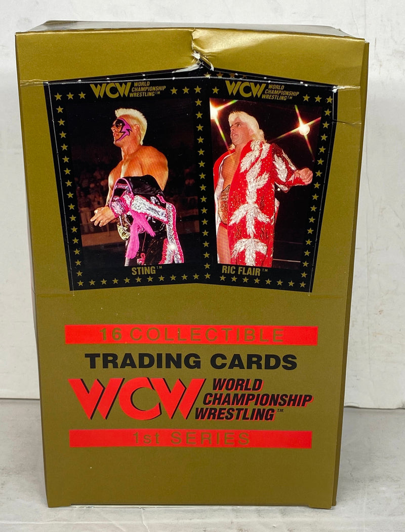 WCW World Championship Wrestling Trading Card Box 36 Packs 1991   - TvMovieCards.com