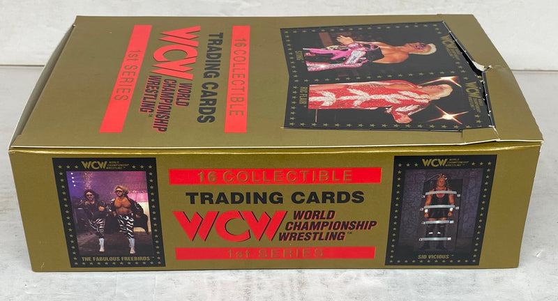 WCW World Championship Wrestling Trading Card Box 36 Packs 1991   - TvMovieCards.com