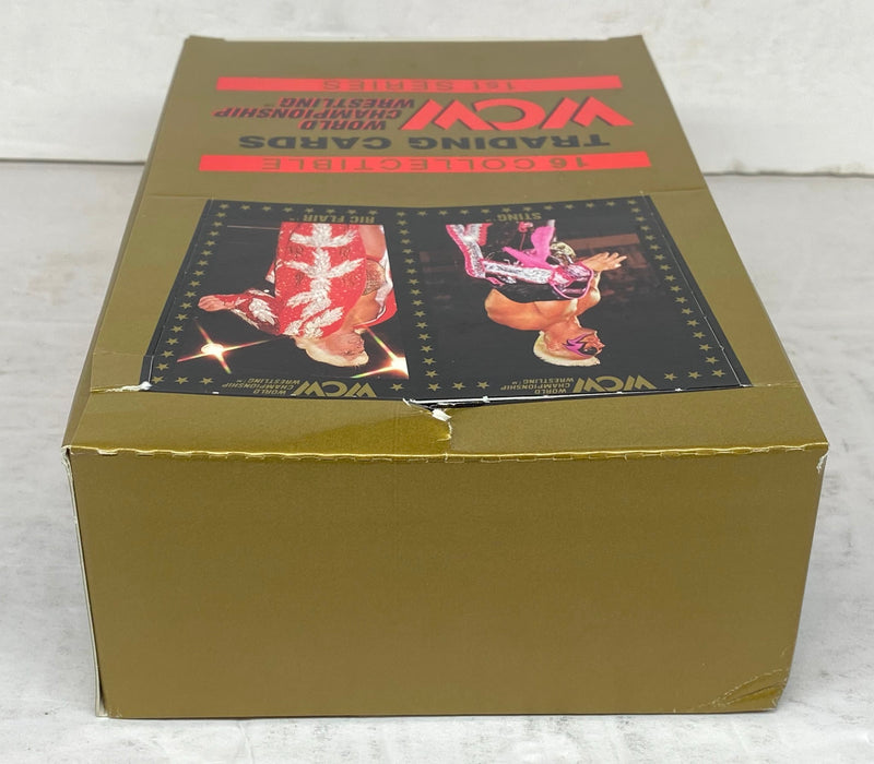 WCW World Championship Wrestling Trading Card Box 36 Packs 1991   - TvMovieCards.com
