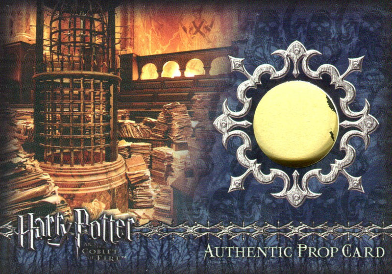Harry Potter Goblet Fire Trial Chamber Paperwork Prop Card HP P10 #51/95   - TvMovieCards.com