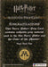 Harry Potter Order of Phoenix Hog's Head Hair Prop Card HP Ci4 #52/88   - TvMovieCards.com