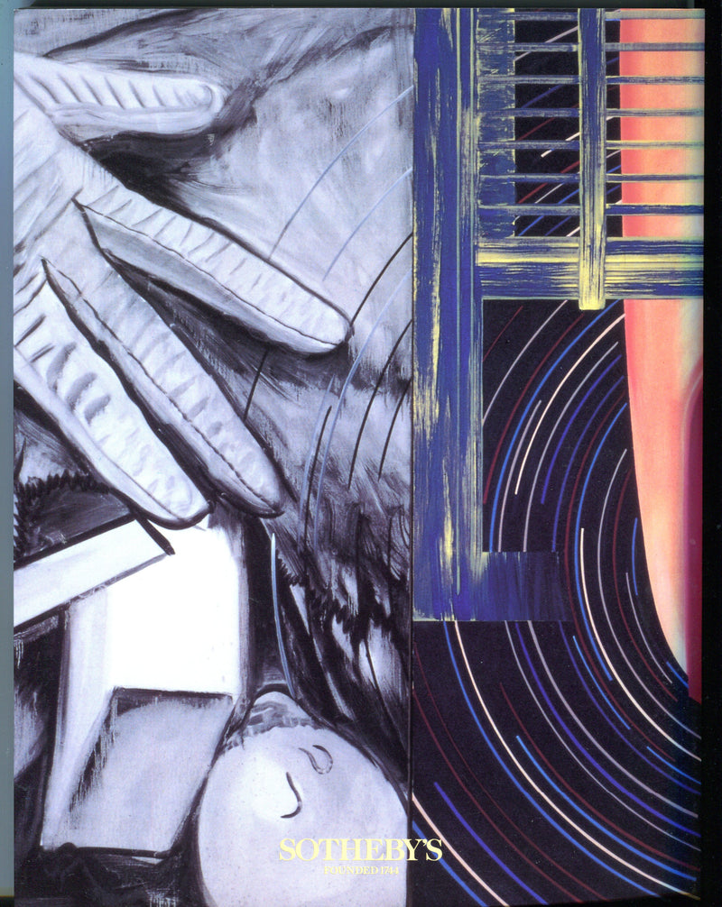 Sothebys Auction Catalog Nov 17 1992 Contemporary Art Part I   - TvMovieCards.com