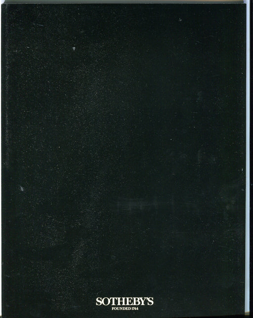 Sothebys Auction Catalog Nov 17 1992 Contemporary Art Raymond J Learsy   - TvMovieCards.com
