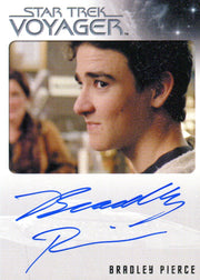 Star Trek Voyager Heroes Villains Autograph Bradley Pierce as Jason Janeway   - TvMovieCards.com