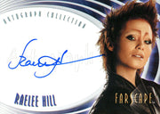Farscape Through the Wormhole Raelee Hill Autograph Card A69   - TvMovieCards.com