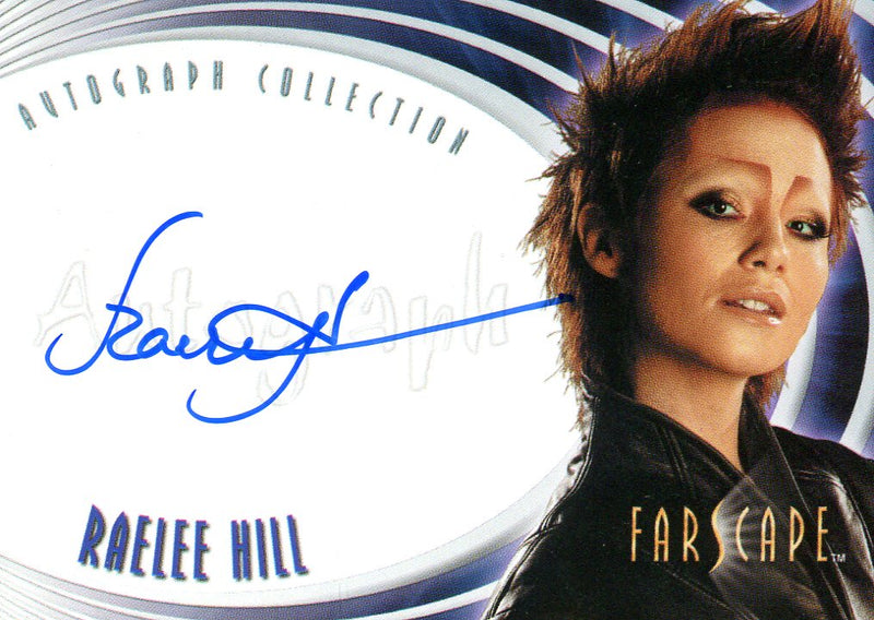 Farscape Through the Wormhole Raelee Hill Autograph Card A69   - TvMovieCards.com