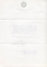 Original Signature Letter Chicago Mayor Richard J. Daley January 18,   - TvMovieCards.com