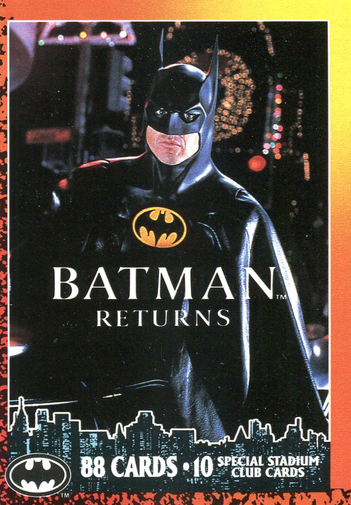 Batman Returns Movie Base Card Set 98 Cards Topps 1992   - TvMovieCards.com