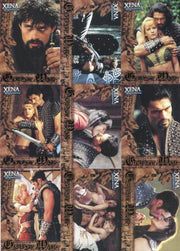 Xena Season Six God of War Chase Card Set GW1 - GW9   - TvMovieCards.com
