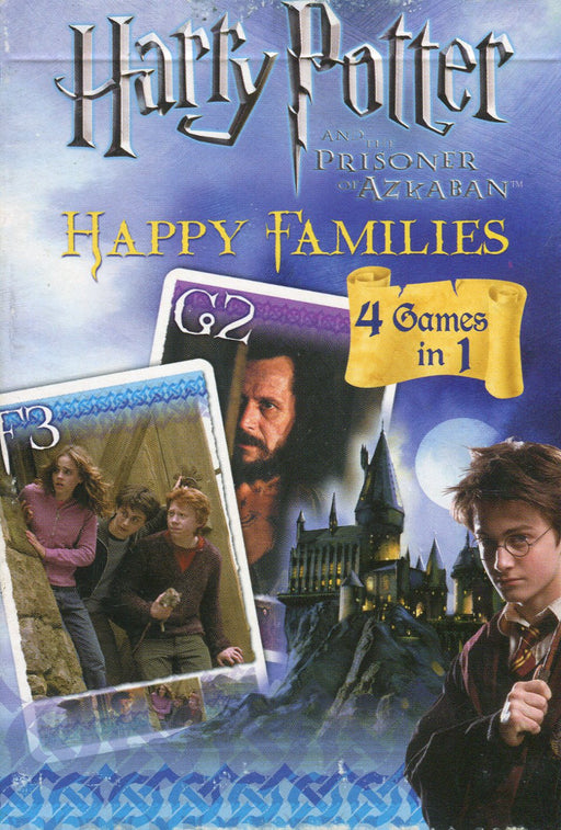 Harry Potter Prisoner of Azkaban Oversize Card Game Deck 4 Games Happy Families   - TvMovieCards.com