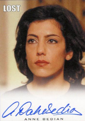 Lost Seasons 1-5 Anne Bedian as Amira Autograph Card   - TvMovieCards.com