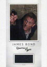 James Bond Classics 2016 Daniel Craig Relic Costume Card PR5 #076/200   - TvMovieCards.com