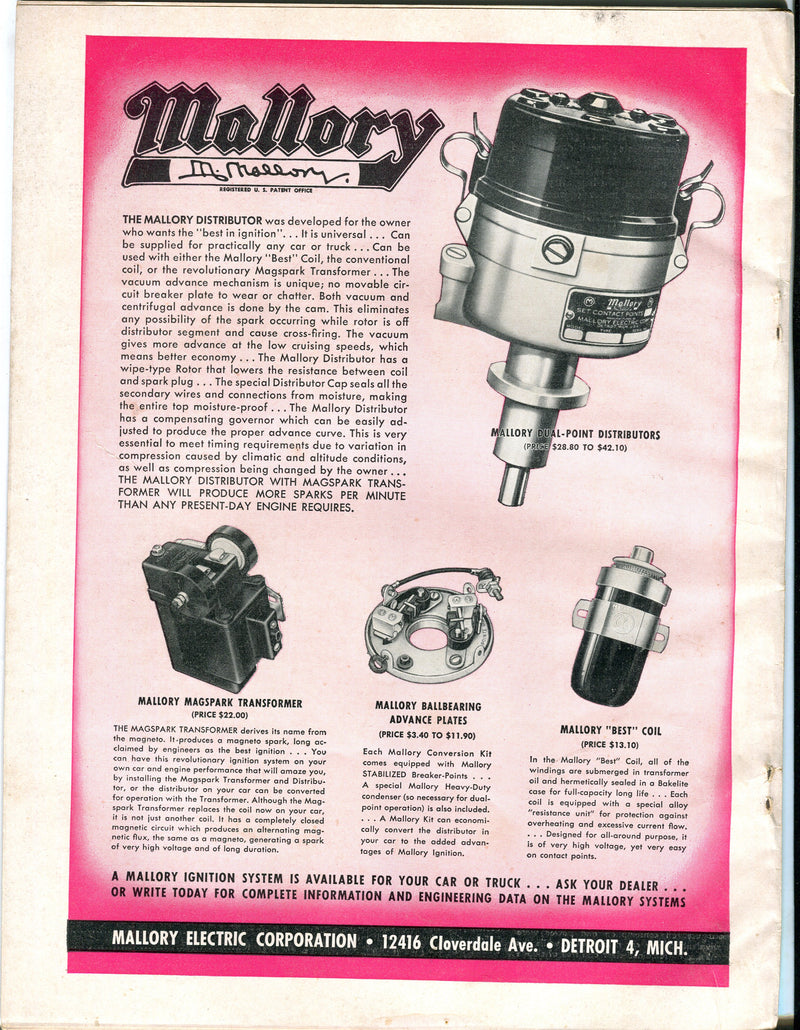 Sept 1954 Motor Trend Car Magazine - Testing Your Best Station Wagon   - TvMovieCards.com