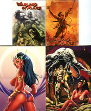 Warlord of Mars Promo Card Lot 6 Cards Breygent 2012   - TvMovieCards.com