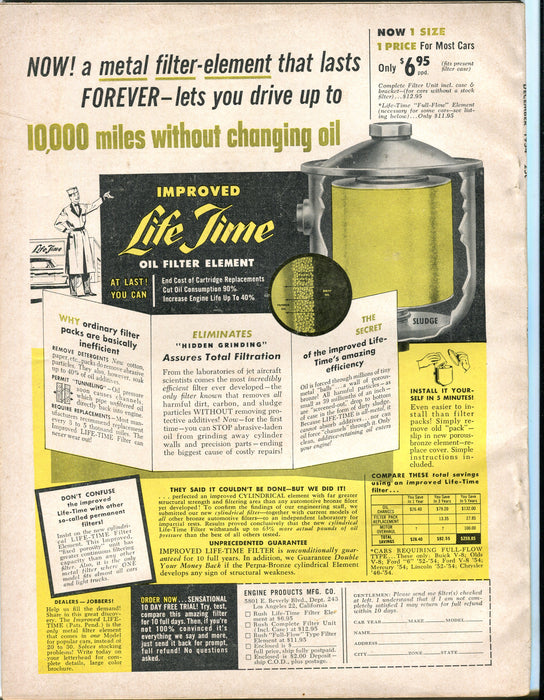 Dec 1954 Motor Trend Car Magazine - Newest '55 Models, New V8 Engines   - TvMovieCards.com