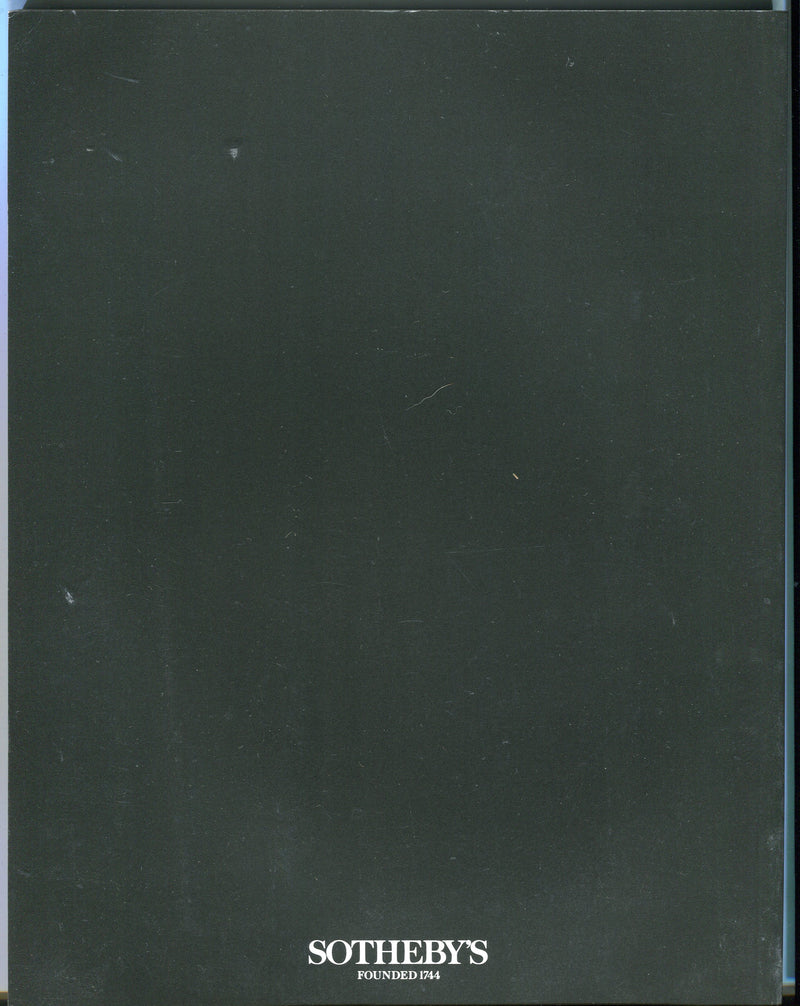 Sothebys Auction Catalog Dec 3 1992 Transco Energy Company Collection Watercolor   - TvMovieCards.com