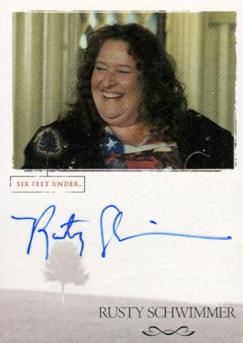 Six Feet Under Seasons 1 & 2 Rusty Schwimmer as Marilyn Autograph Card   - TvMovieCards.com
