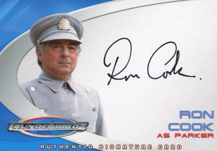 Thunderbirds Are Go! Movie Ron Cook Autograph Card AC4   - TvMovieCards.com