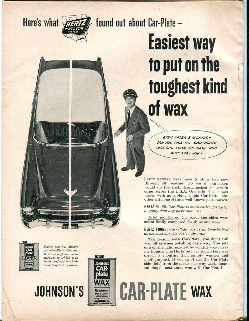 May 1955 Motor Trend Car Magazine - $25,000 Custom Car   - TvMovieCards.com