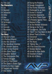 Alien vs Predator Movie Base Card Set 90 Cards - TvMovieCards.com