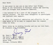 Original Signature Letter Former President Gerald Ford February 23,   - TvMovieCards.com