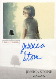 Six Feet Under Seasons 1 & 2 Jessica Stone as Young Brenda Autograph Card   - TvMovieCards.com