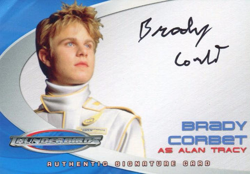 Thunderbirds Are Go! Movie Brady Corbet Autograph Card AC8   - TvMovieCards.com