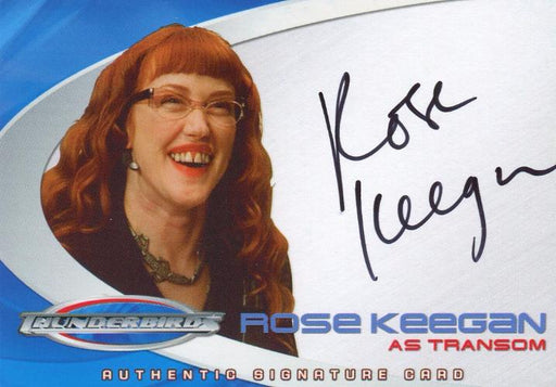 Thunderbirds Are Go! Movie Rose Keegan Autograph Card AC9   - TvMovieCards.com