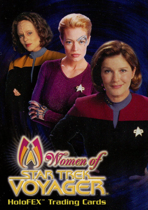 Star Trek Women of Voyager Promo Card   - TvMovieCards.com