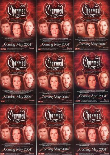 Charmed Connections Promo Card Lot 9 Cards Inkworks   - TvMovieCards.com