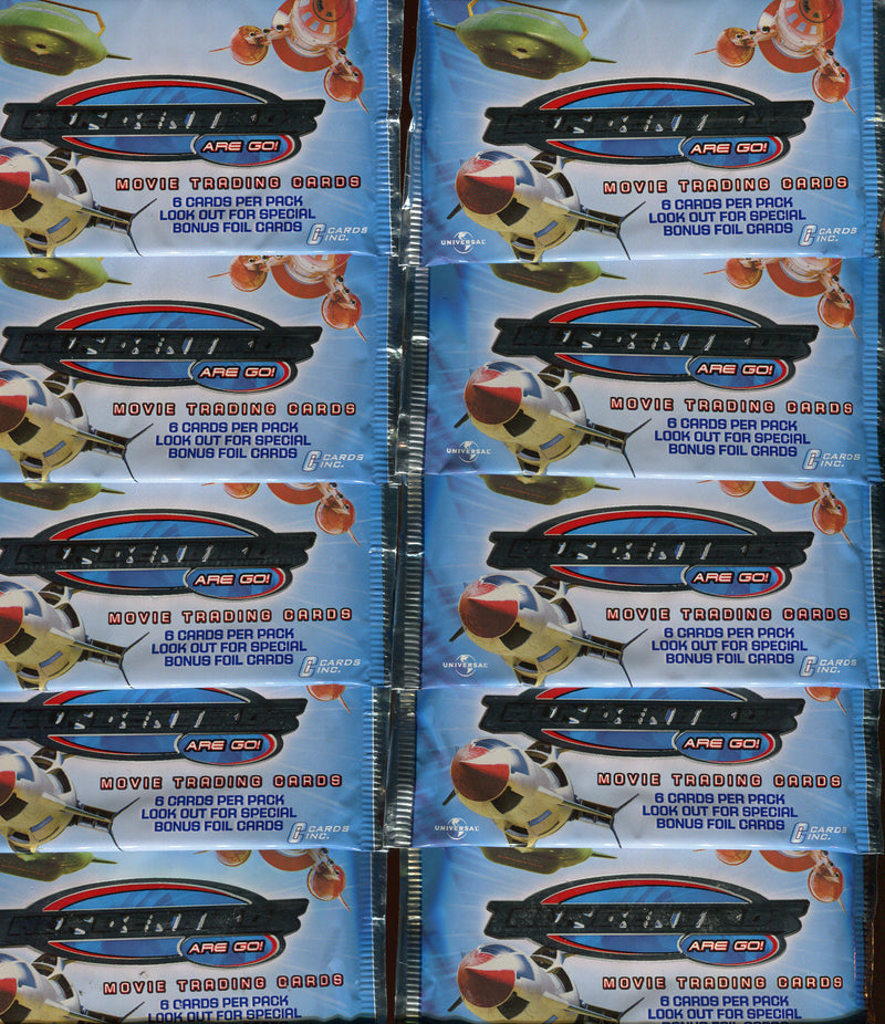 Thunderbirds Are Go! Movie Retail Card Pack Lot 10 Sealed Packs   - TvMovieCards.com