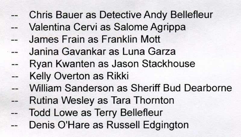 True Blood Archives Autograph Card Lot 10 Cards Rittenhouse 2013 - TvMovieCards.com