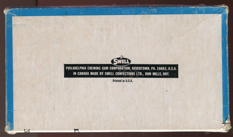 Presidential Candidate George McGovern Bubble Gum Cigars Vintage Box Swell 1968   - TvMovieCards.com