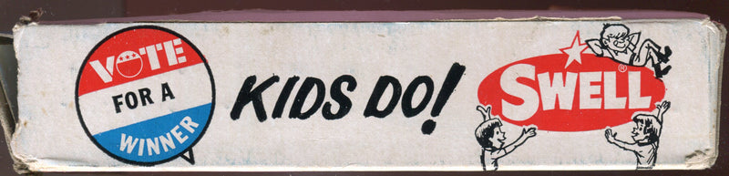 Presidential Candidate George McGovern Bubble Gum Cigars Vintage Box Swell 1968   - TvMovieCards.com