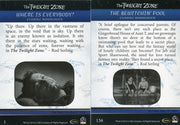 Twilight Zone Rod Serling Edition Base Card Set 156 Cards Rittenhouse 2019   - TvMovieCards.com