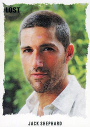 Lost Seasons 1-5 Lost Stars Jack Shephard Artifex Chase Card A1   - TvMovieCards.com