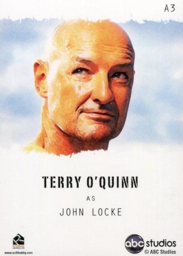 Lost Seasons 1-5 Lost Stars John Locke Artifex Chase Card A3   - TvMovieCards.com