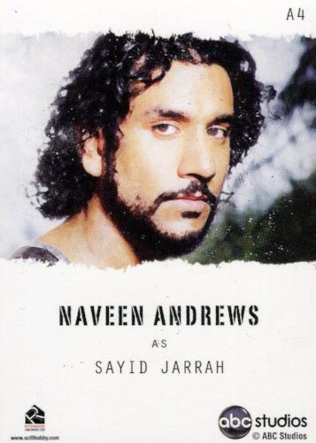 Lost Seasons 1-5 Lost Stars Sayid Jarrah Artifex Chase Card A4   - TvMovieCards.com