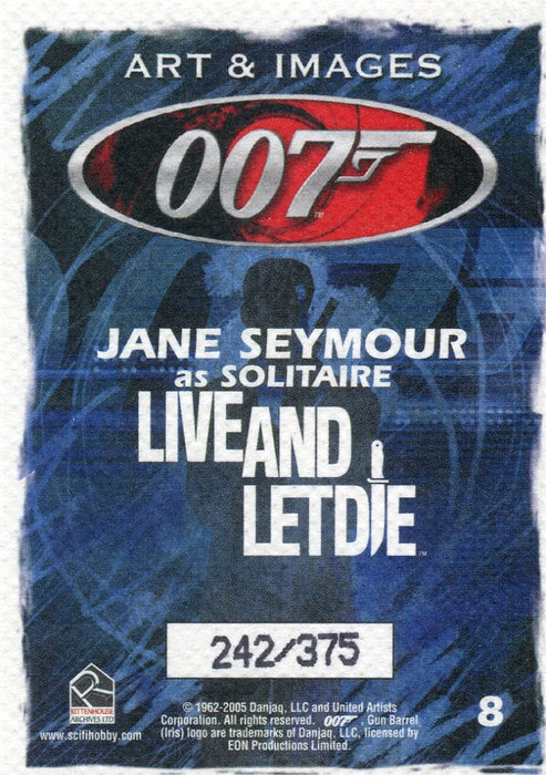 James Bond Dangerous Liaisons Art & Images of 007 Chase Card #8  242/375   - TvMovieCards.com