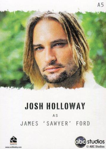 Lost Seasons 1-5 Lost Stars James "Sawyer" Ford Artifex Chase Card A5   - TvMovieCards.com