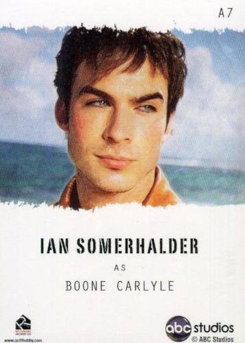 Lost Seasons 1-5 Lost Stars Boone Carlyle Artifex Chase Card A7   - TvMovieCards.com