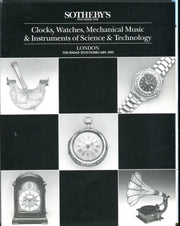 Sothebys Auction Catalog Feb 25 1993 Clocks Watches Mechanical Music Instruments   - TvMovieCards.com