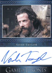 Game of Thrones Season 3 Noah Taylor as Locke Autograph Card   - TvMovieCards.com