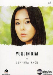 Lost Seasons 1-5 Lost Stars Sun-Hwa Kwon Artifex Chase Card A8   - TvMovieCards.com