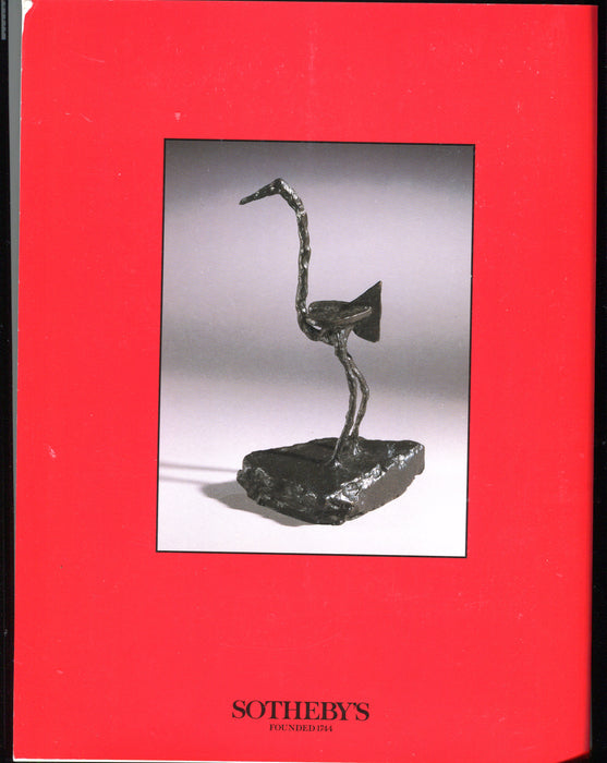 Sothebys Auction Catalog Feb 25 1993 Impressionist Modern Contemporary Art   - TvMovieCards.com