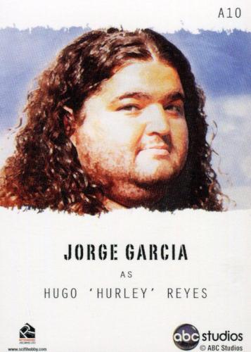 Lost Seasons 1-5 Lost Stars Hugo "Hurley" Reyes Artifex Chase Card A10   - TvMovieCards.com