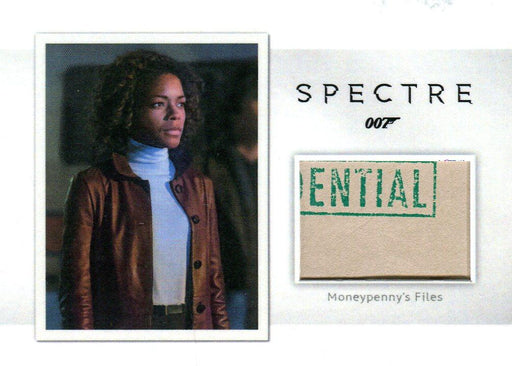 James Bond Archives Spectre Moneypenny's Files Relic Prop Card MR4 #126/150   - TvMovieCards.com